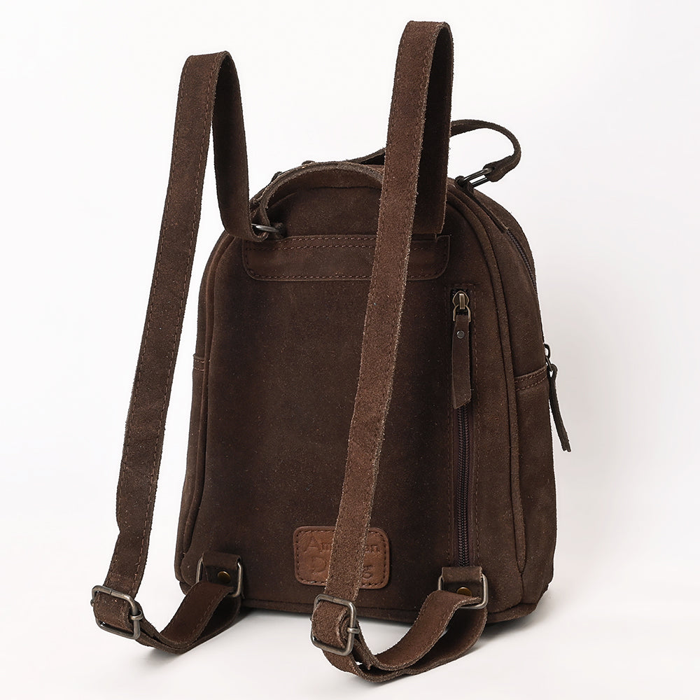 American Darling Backpack Hand Tooled Genuine Leather