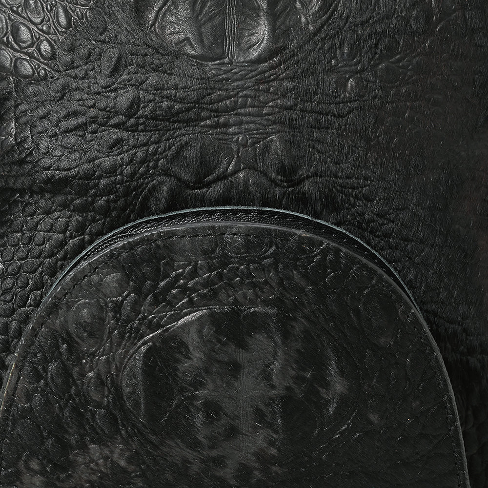 American Darling Backpack Crocodile Embossed Genuine Leather