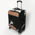 American Darling Travel Case Beautifully Hand Tooled Hair-On Genuine Leather