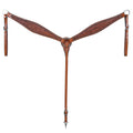 COMFYTACK Western Horse Headstall Breast Collar Set American Leather Tan