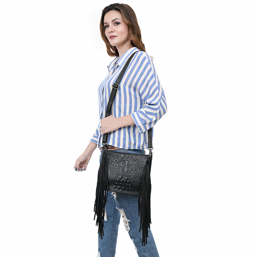 American Darling Genuine Leather Crossbody Bag
