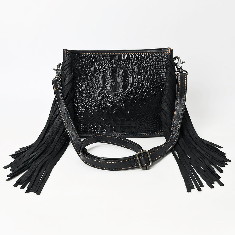 American Darling Small Crossbody crocodile leather Full Grain Genuine Western Women Bag Handbag Purse | for Cute