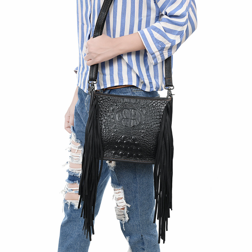 American Darling Genuine Leather Crossbody Bag