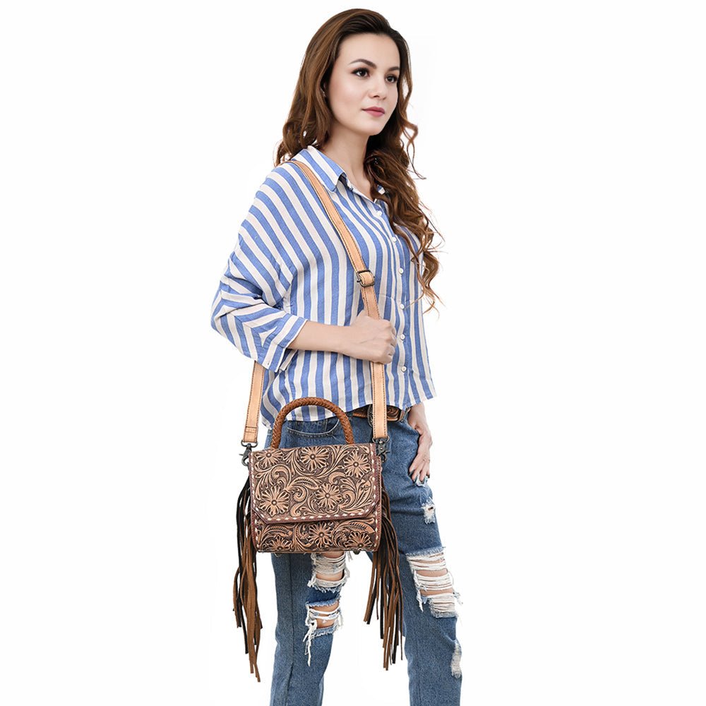American Darling Genuine Leather Clutch