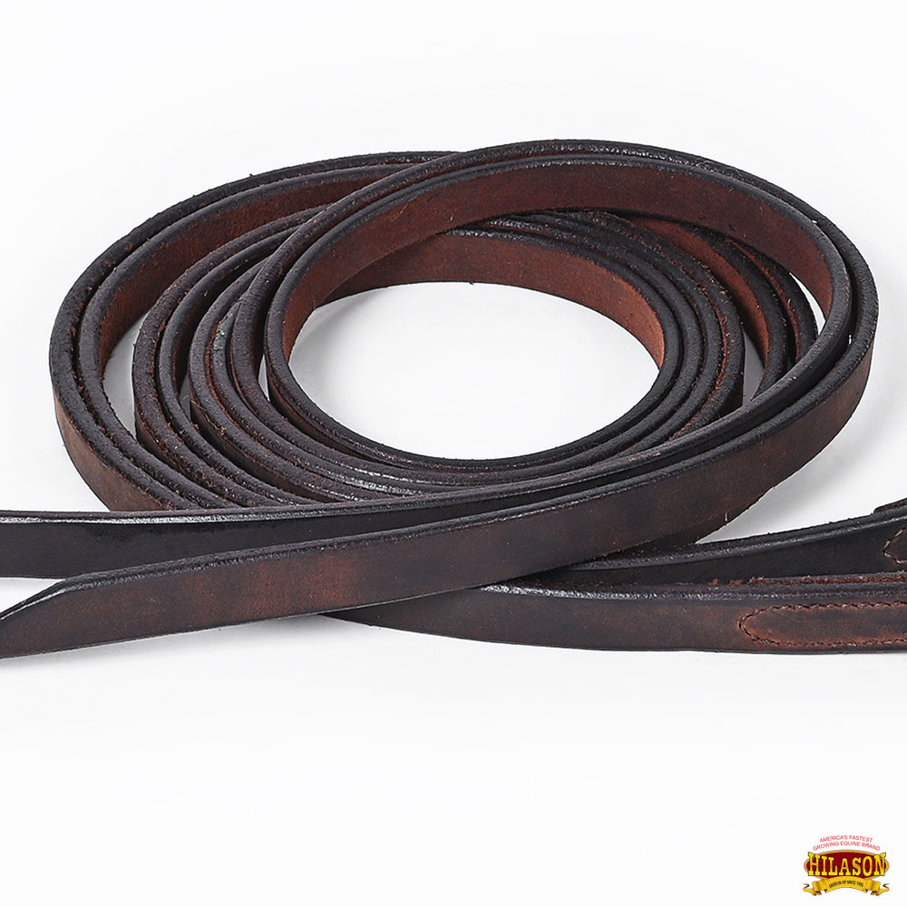 HILASON Western Genuine Leather Horse Split Reins | Riding-Reins | Reining-Reins