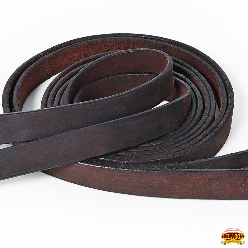 HILASON Western Genuine Leather Horse Split Reins | Riding-Reins | Reining-Reins