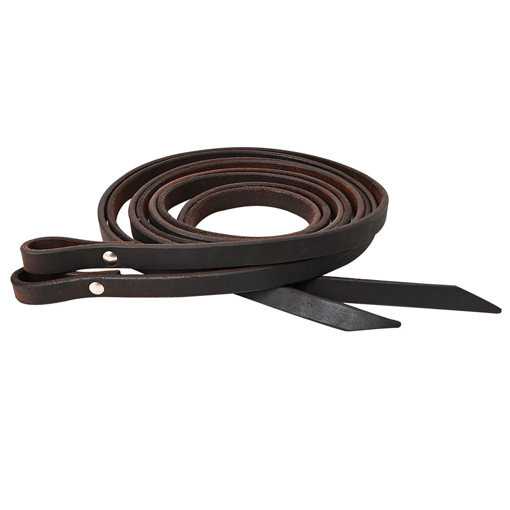 HILASON Western Genuine Leather Horse Split Reins | Riding-Reins | Reining-Reins