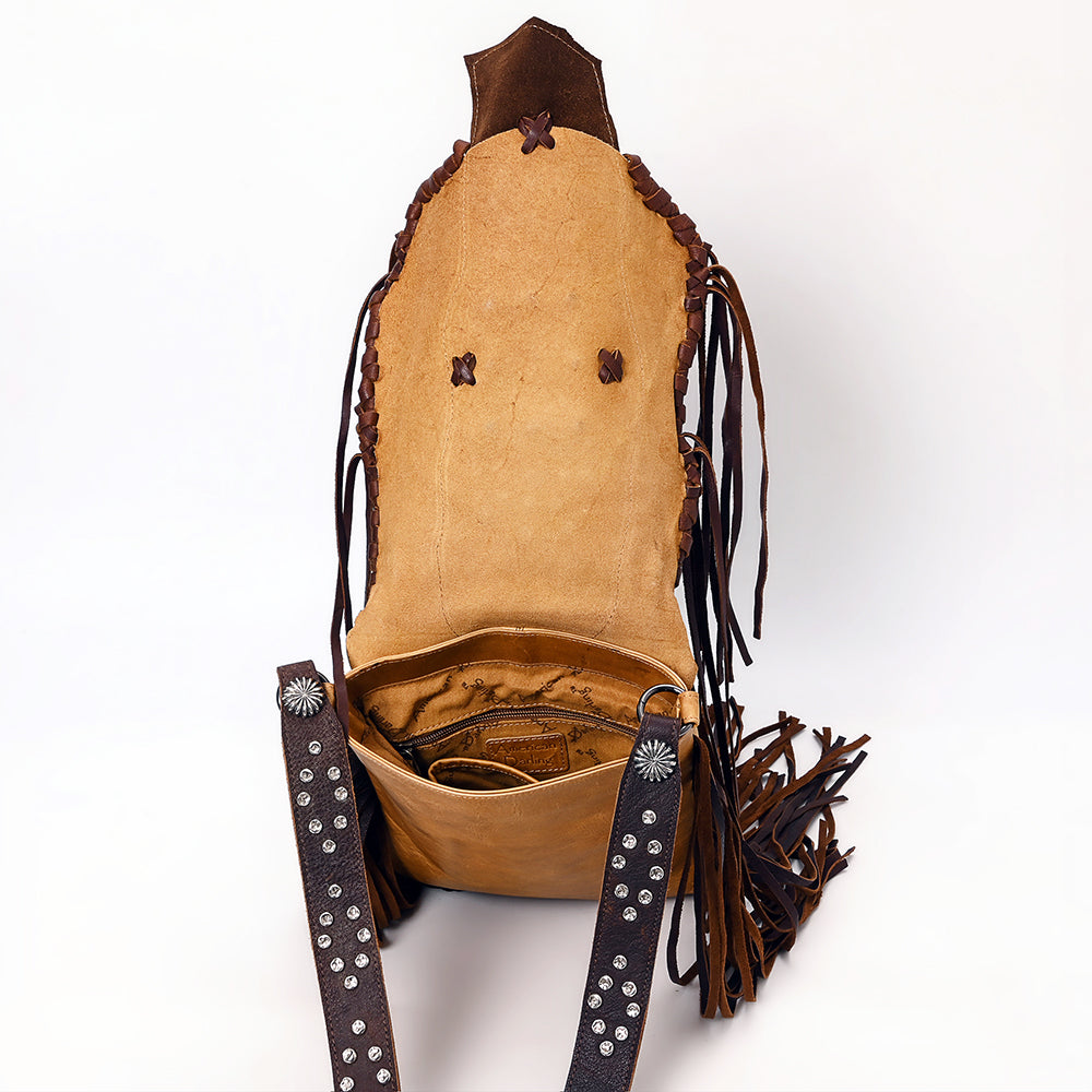 American Darling Messenger Genuine Leather Women Bag Western Handbag Purse | for Cute
