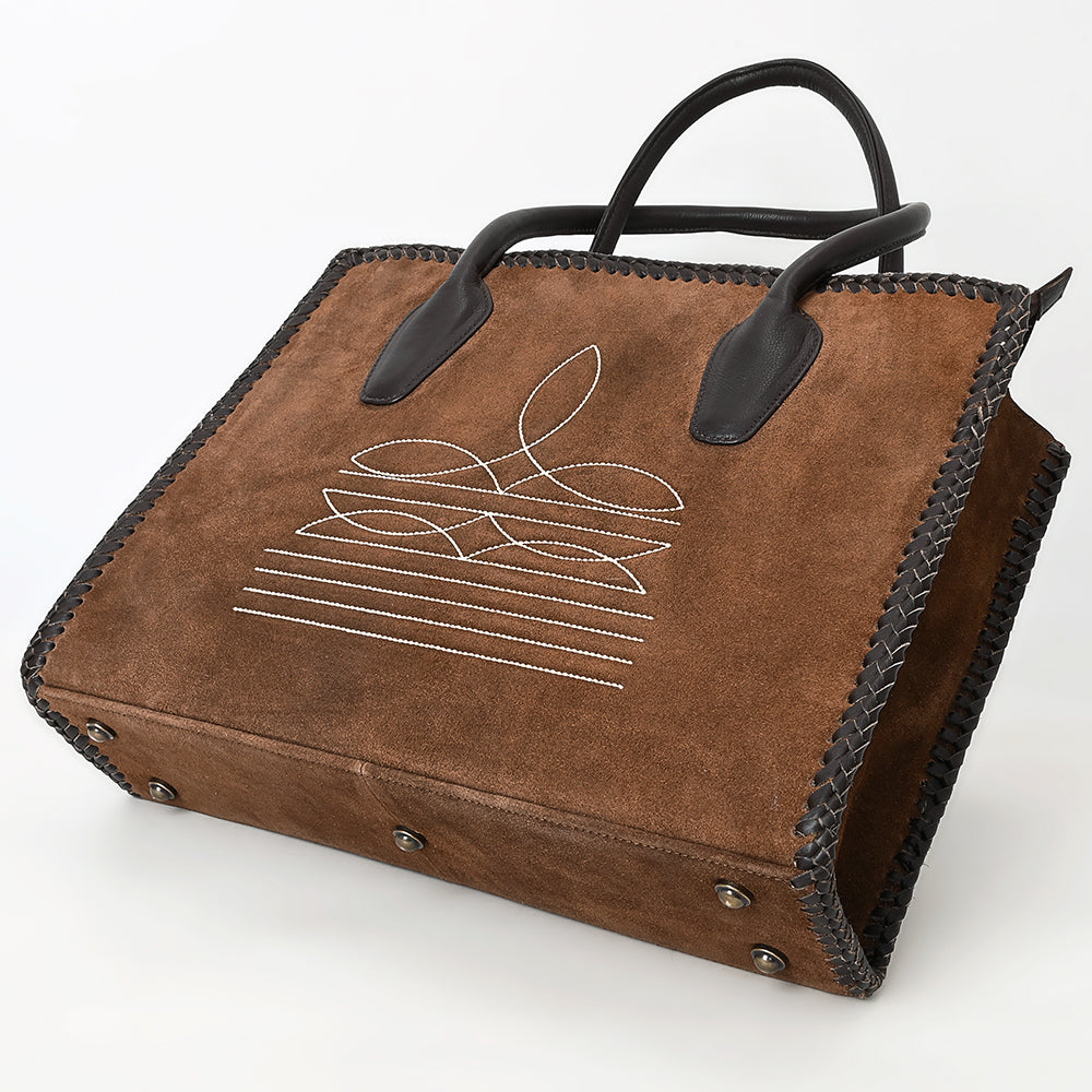 American Darling Tote Full Grain Genuine Leather Western Women Bag Handbag Purse | Travel Bags College Casual