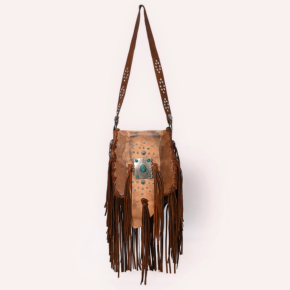 American Darling Genuine Leather Crossbody Bag