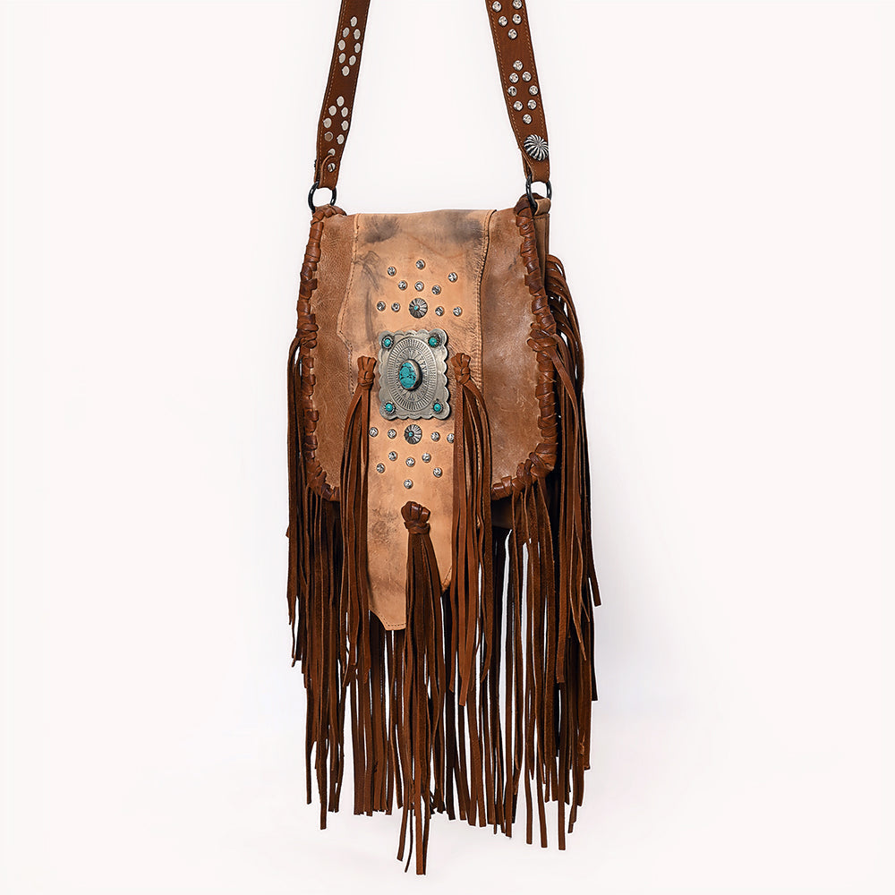 American Darling Genuine Leather Crossbody Bag