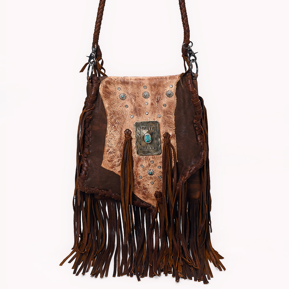 American Darling Messenger Genuine Leather Women Bag Western Handbag Purse | for Cute