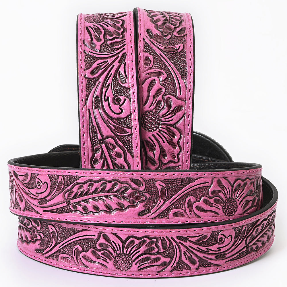 American Darling Beautifully hand tooled Genuine American Leather Belt Men and Women
