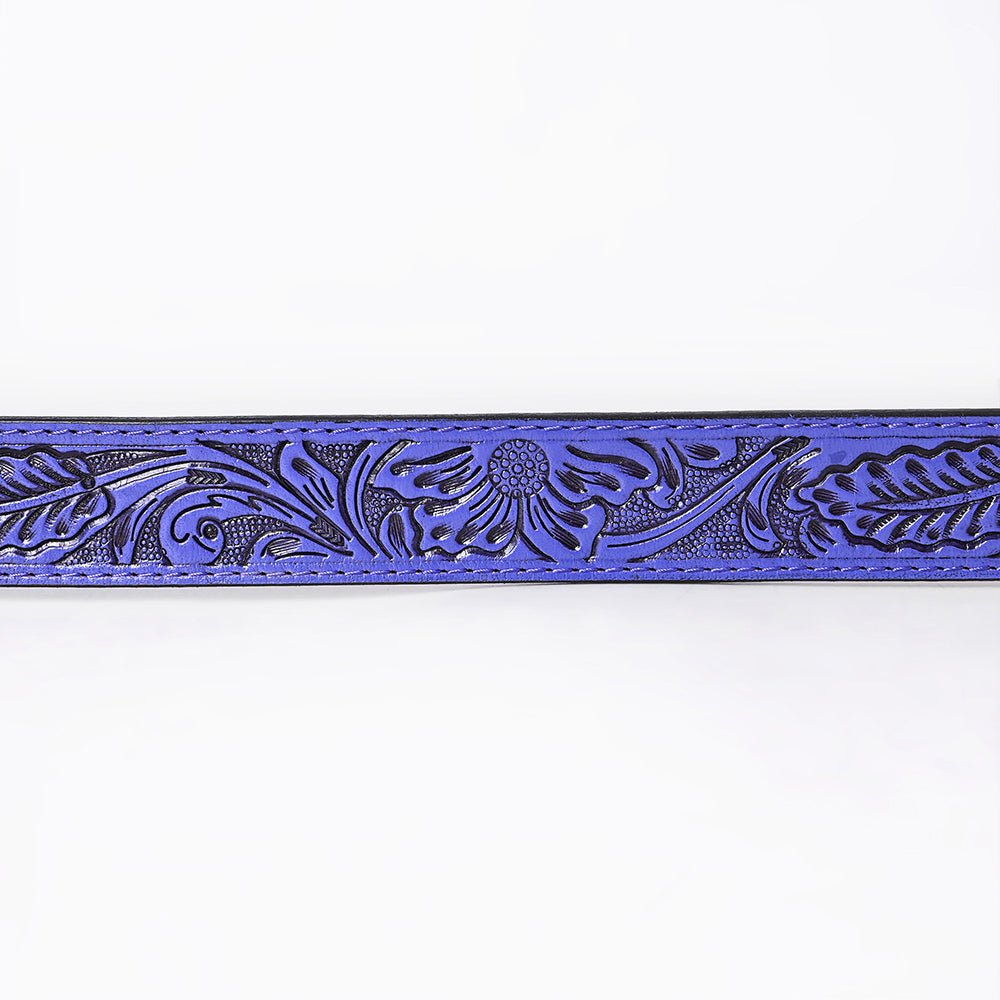 American Darling Belt Beautifully Hand Tooled Leather Unisex | Western Handcrafted
