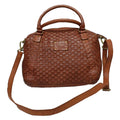 Spaghetti Western Swl108 Briefcase Genuine Leather Braiding