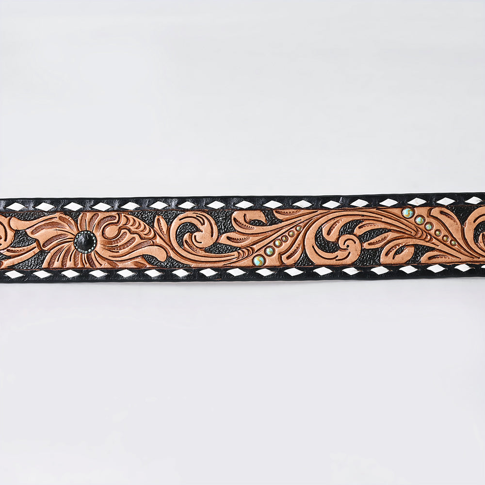 American Darling Beautifully Hand tooled Leather Unisex Belt| Western Belt | Handcrafted