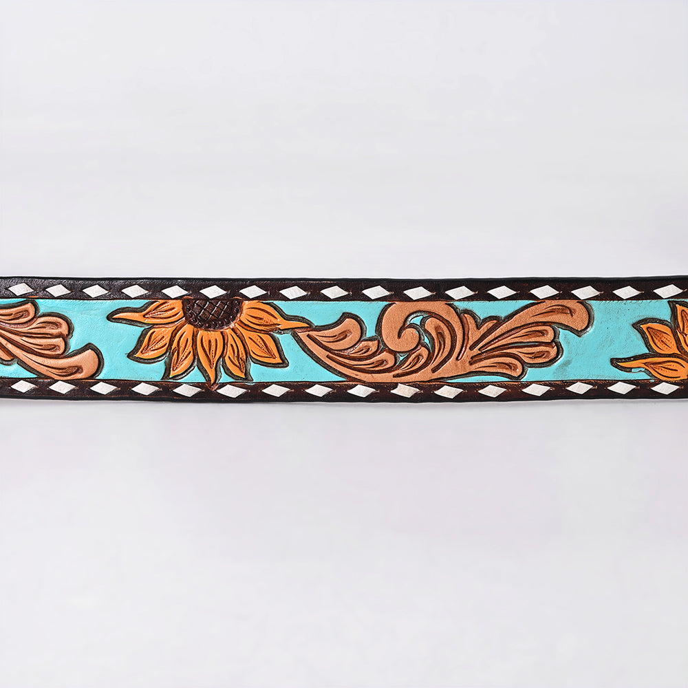 American Darling Beautifully Hand tooled Leather Unisex Belt| Western Belt | Handcrafted