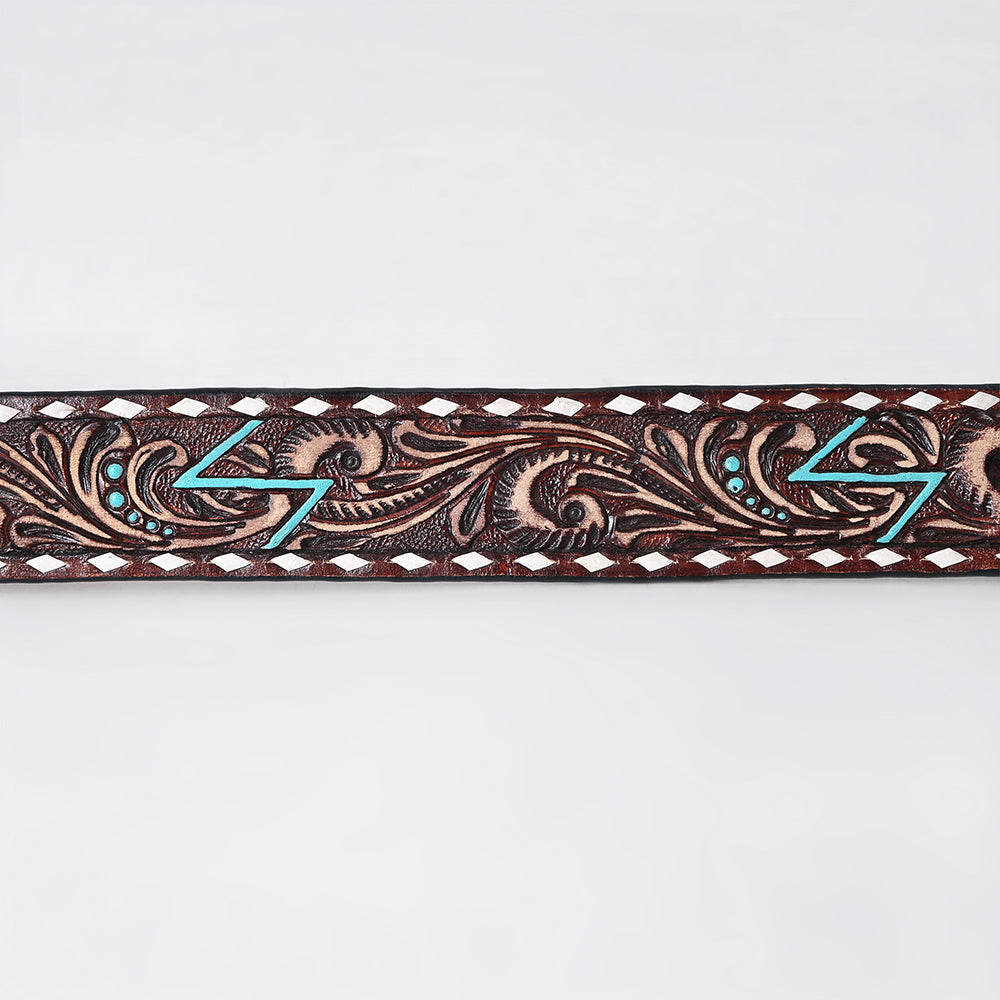 American Darling Beautifully Hand tooled Leather Unisex Belt| Western Belt | Handcrafted