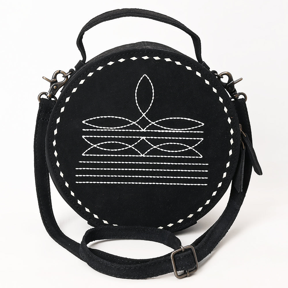American Darling Canteen Genuine Suede Leather