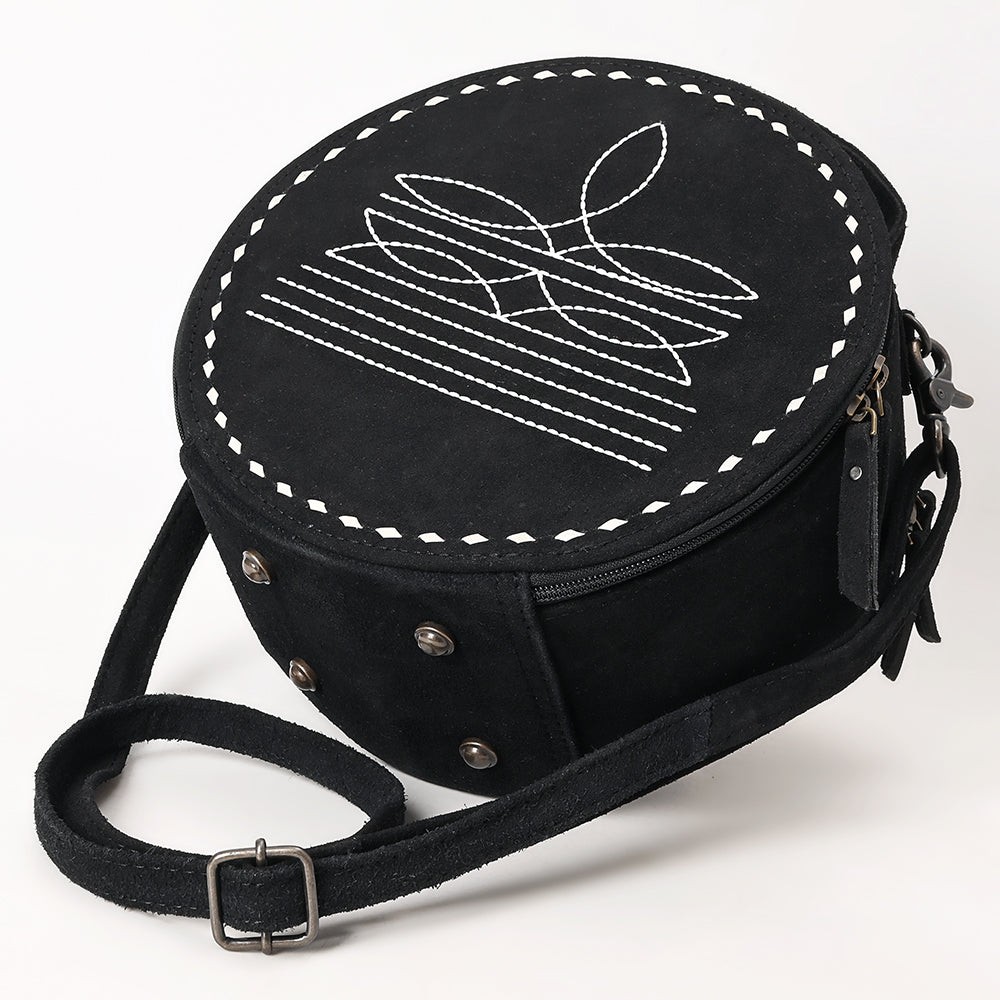 American Darling Canteen Genuine Suede Leather