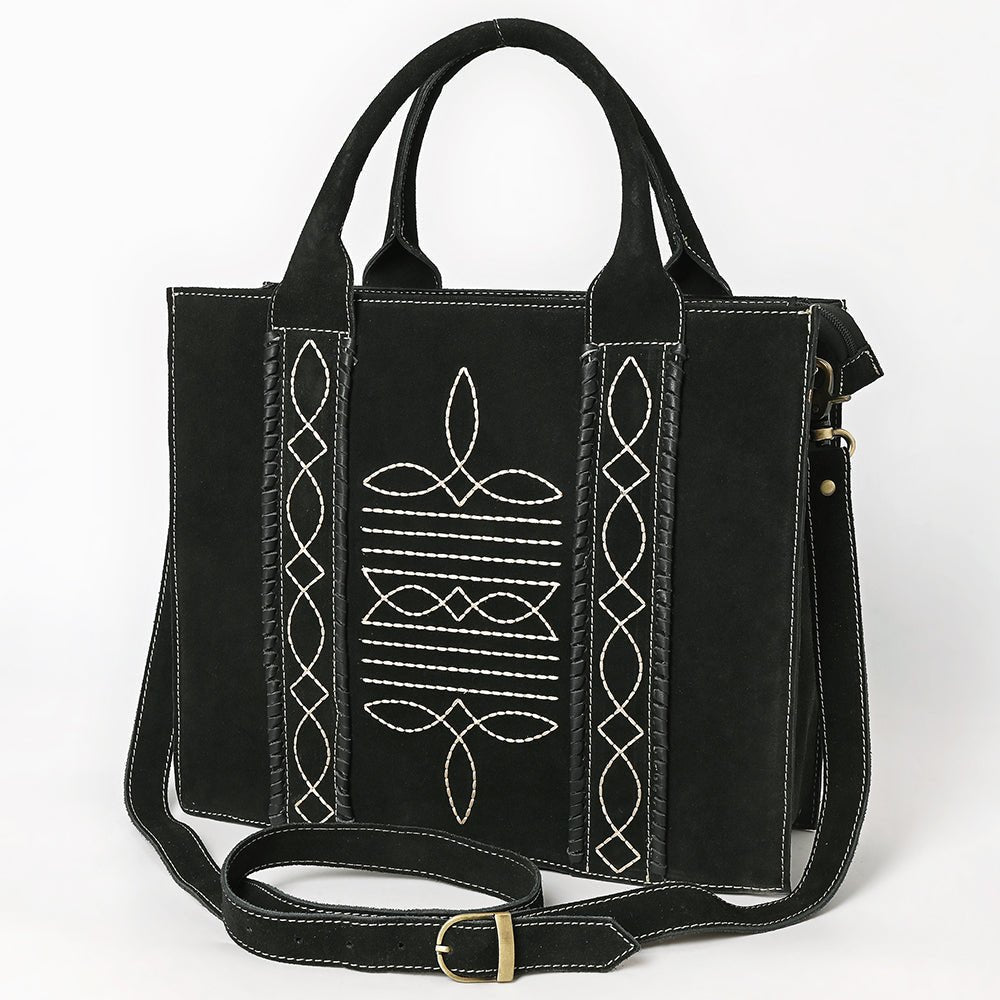 American Darling Tote Genuine Suede Leather