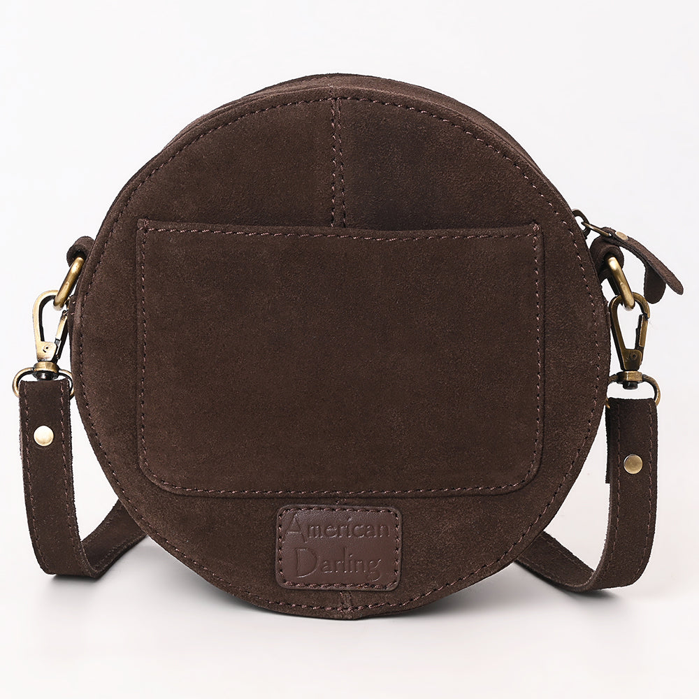 American Darling Canteen Genuine Suede Leather