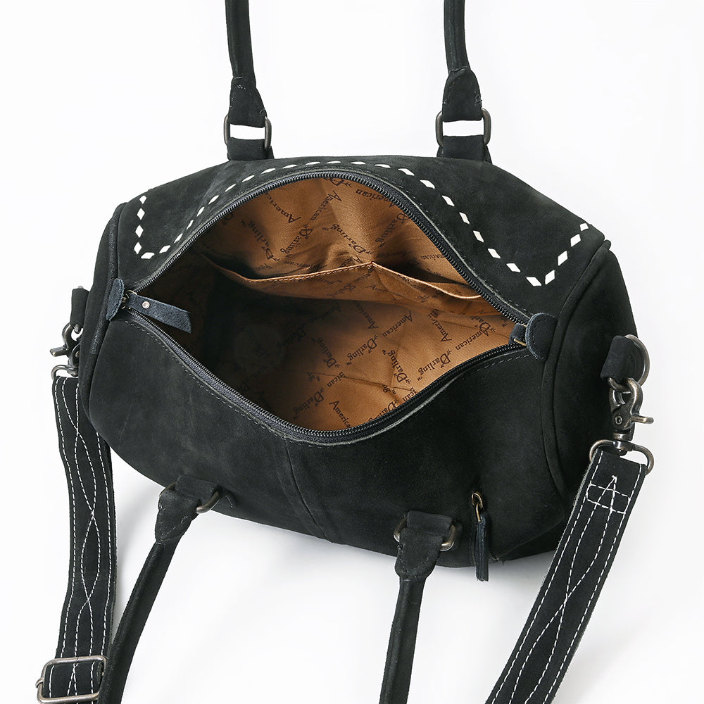 American Darling Tooled Leather Western Travel Duffel Bag