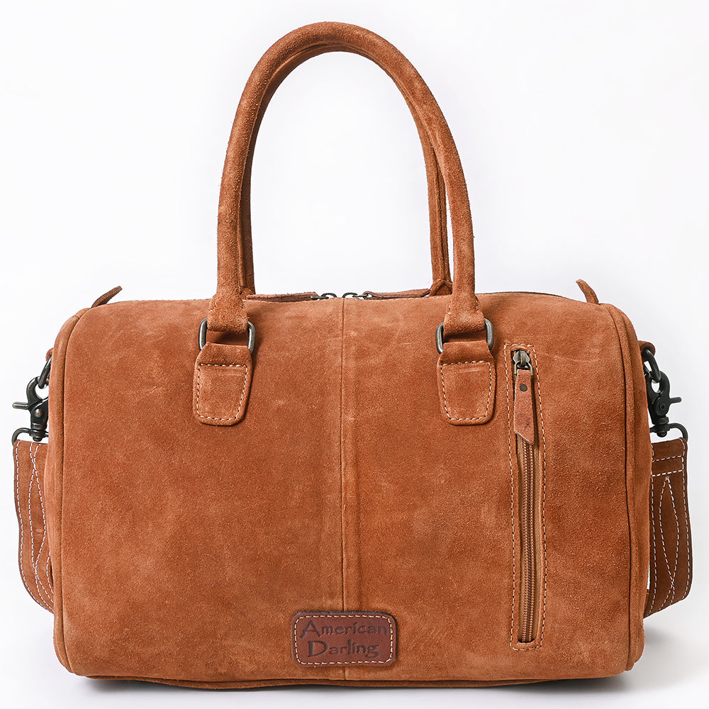 American Darling Tooled Leather Western Travel Duffel Bag