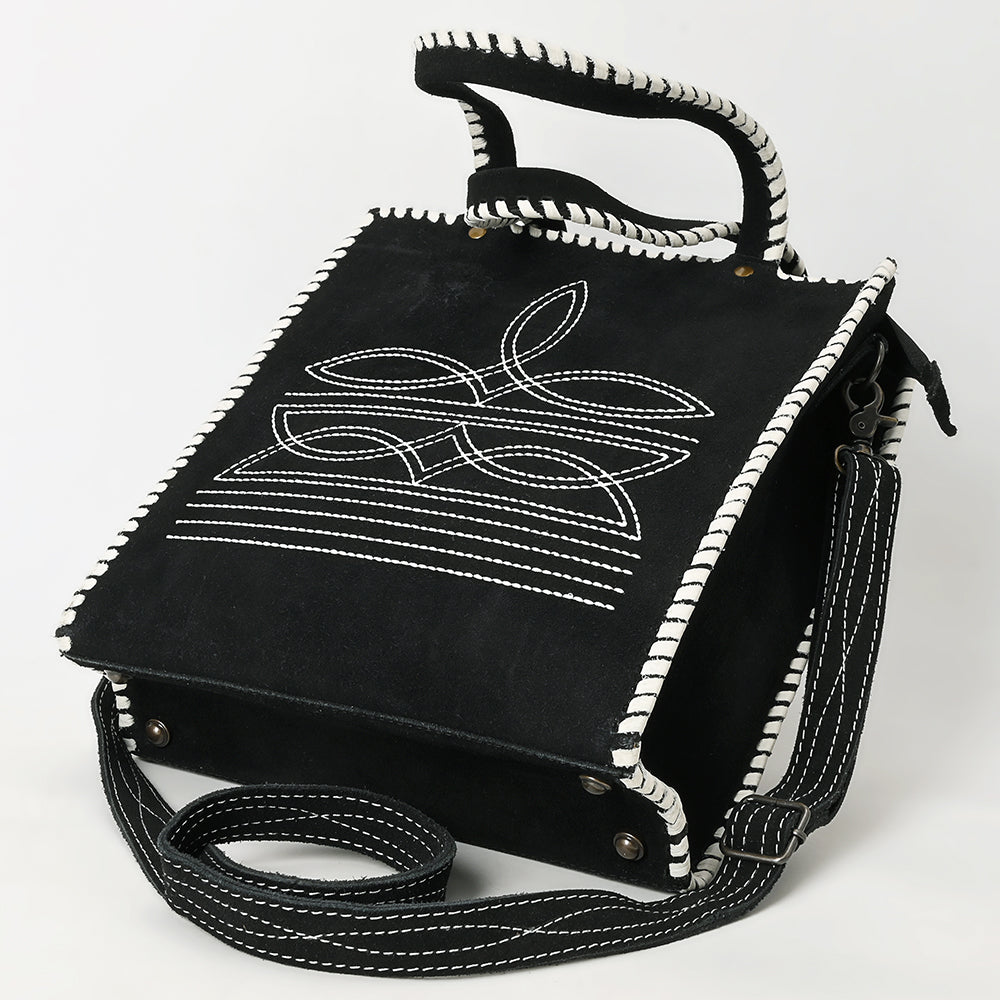 American Darling Tote Hand Tooled Genuine Suede Leather Women Bag Western Handbag Purse| Bag| Travel
