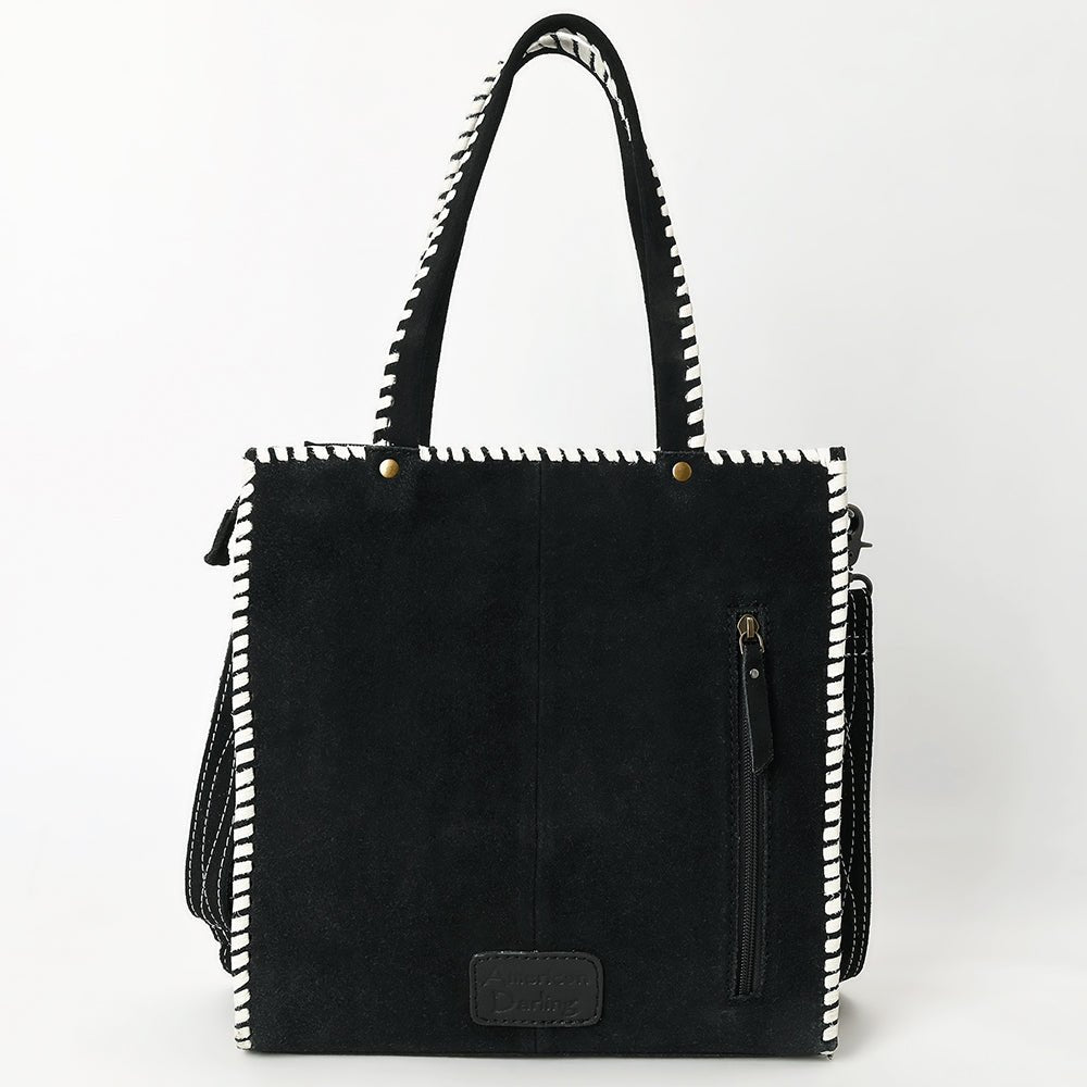 American Darling Tote Genuine Suede Leather