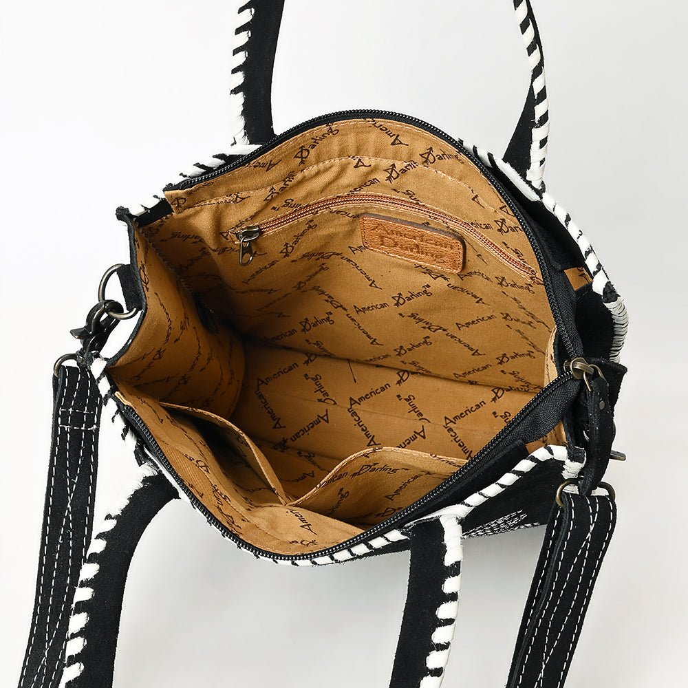 American Darling Tote Genuine Suede Leather