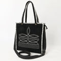 American Darling Tote Genuine Suede Leather