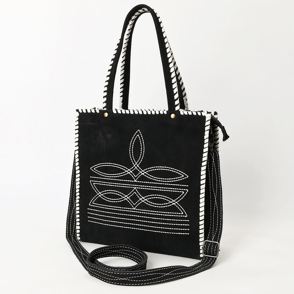 American Darling Tote Hand Tooled Genuine Suede Leather Women Bag Western Handbag Purse| Bag| Travel