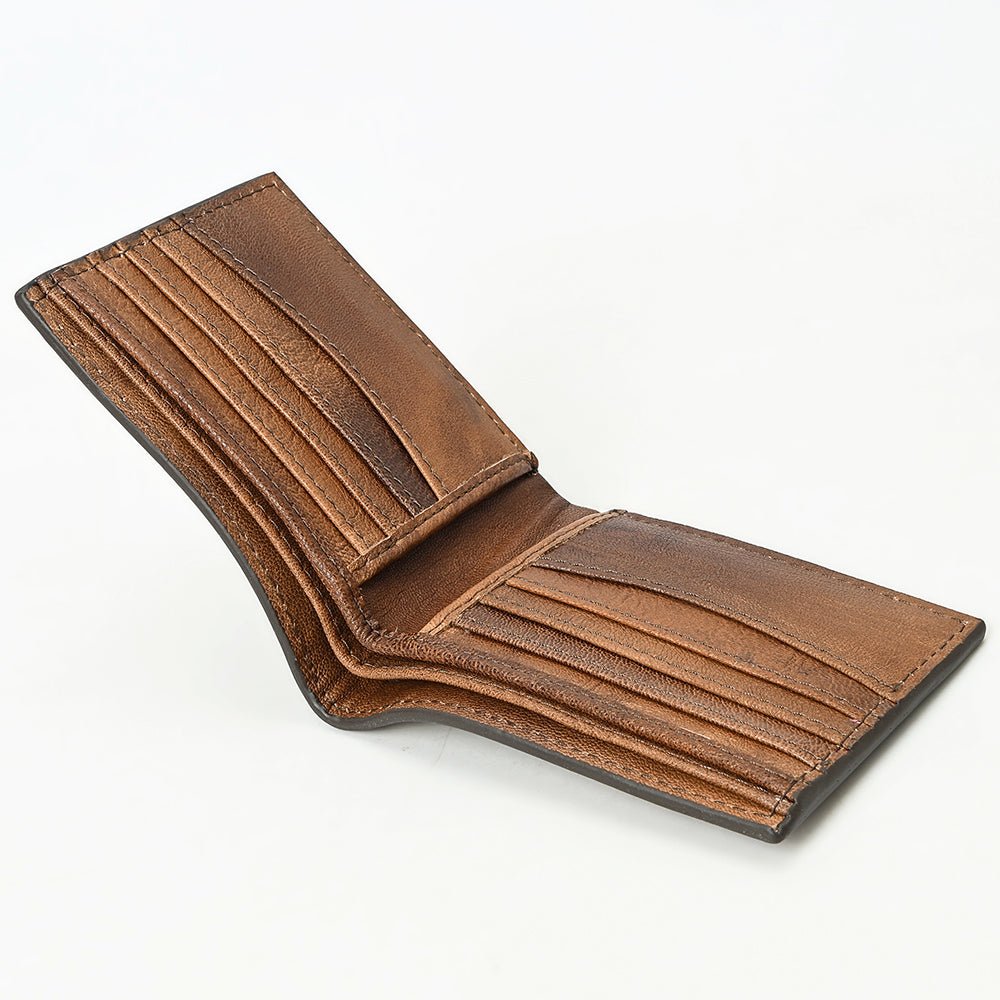 American Darling Wallet Beautifully Hand Tooled Genuine Leather