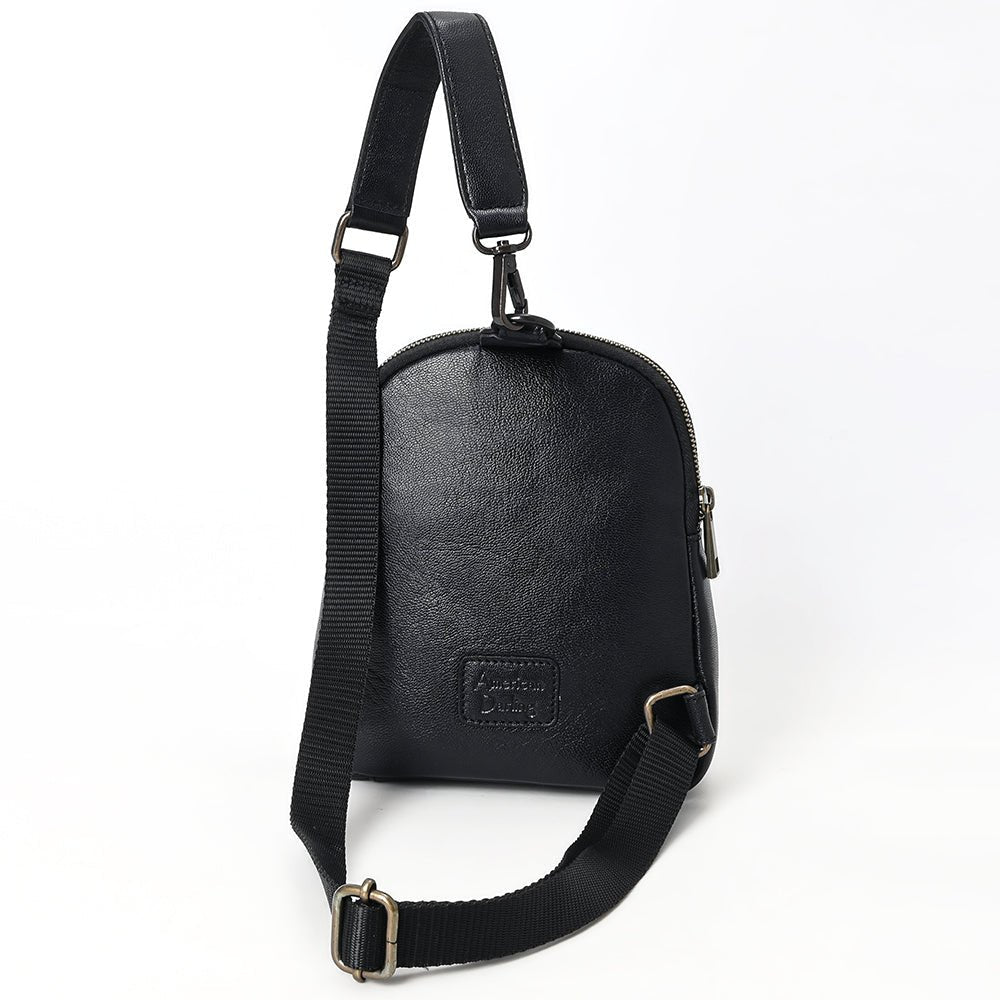 American Darling Large Crossbody Beautifully Hand Tooled Genuine Leather