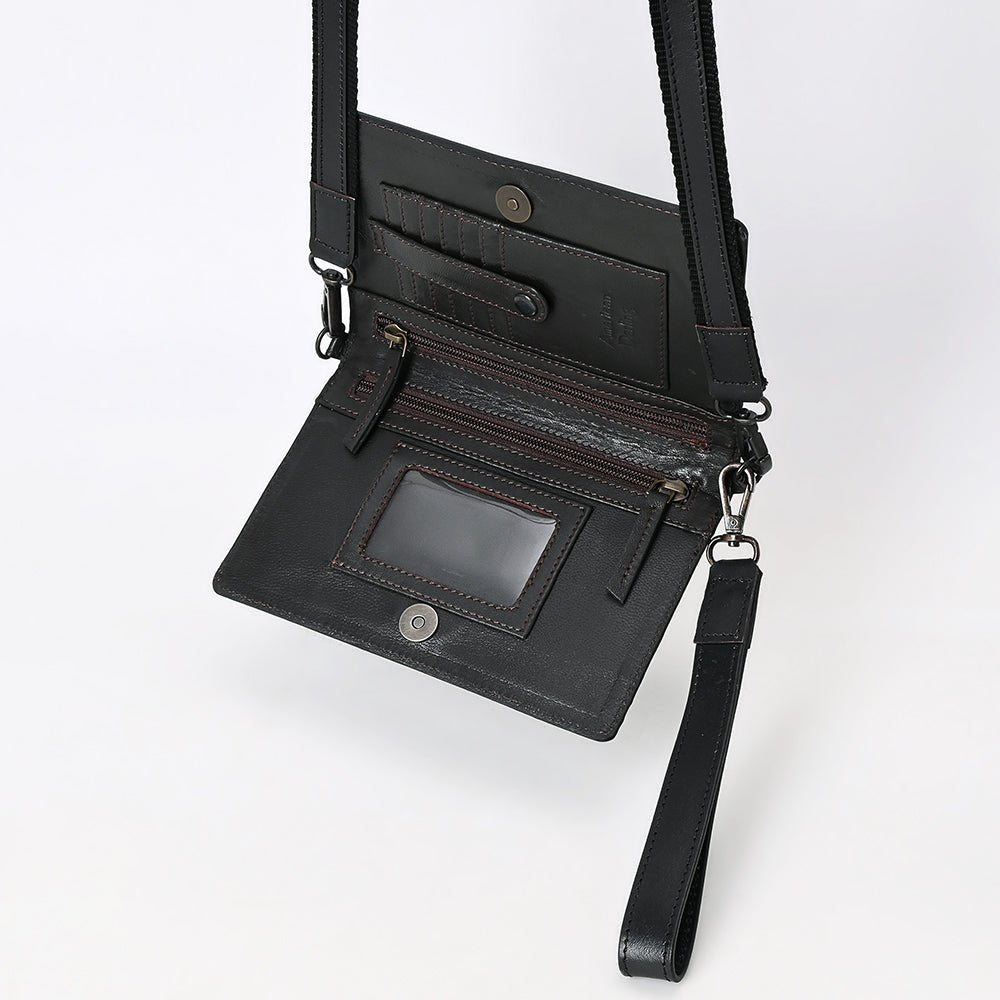 American Darling Wallet Beautifully Hand Tooled Genuine Leather