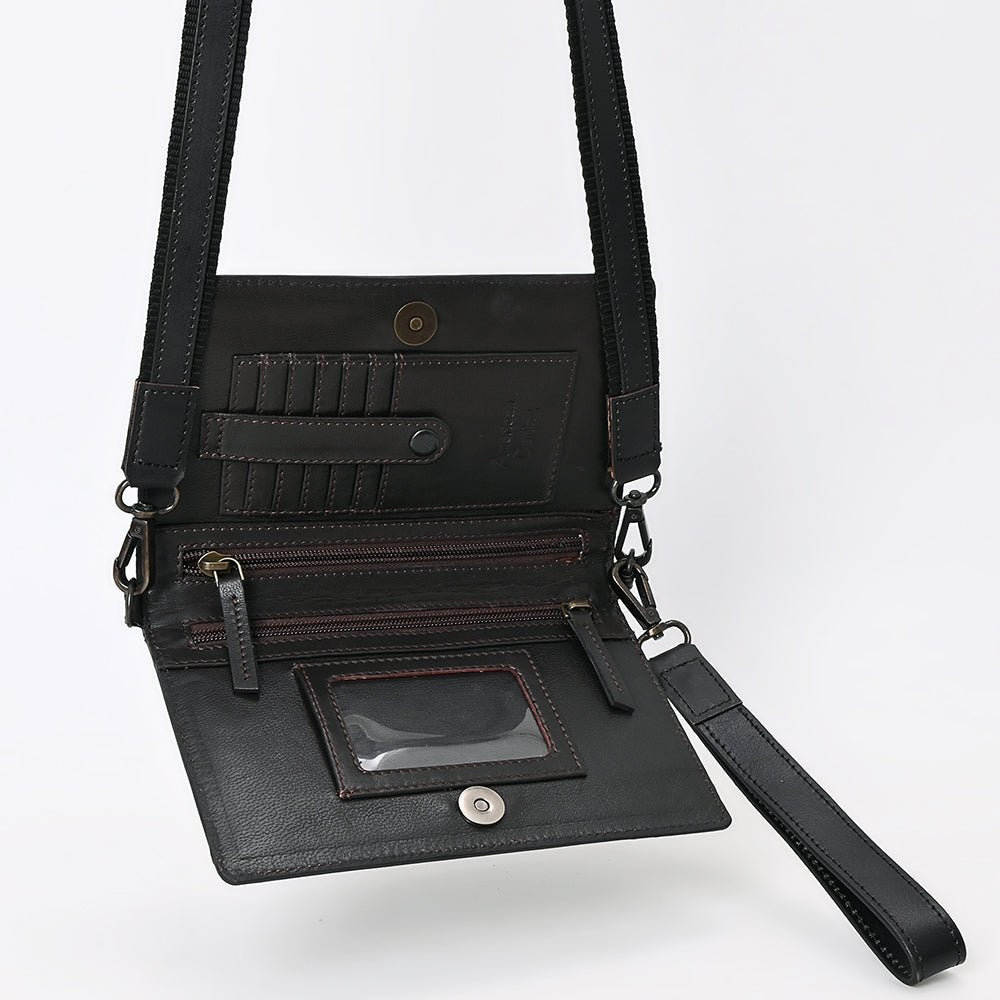 American Darling Wallet Beautifully Hand Tooled Genuine Leather