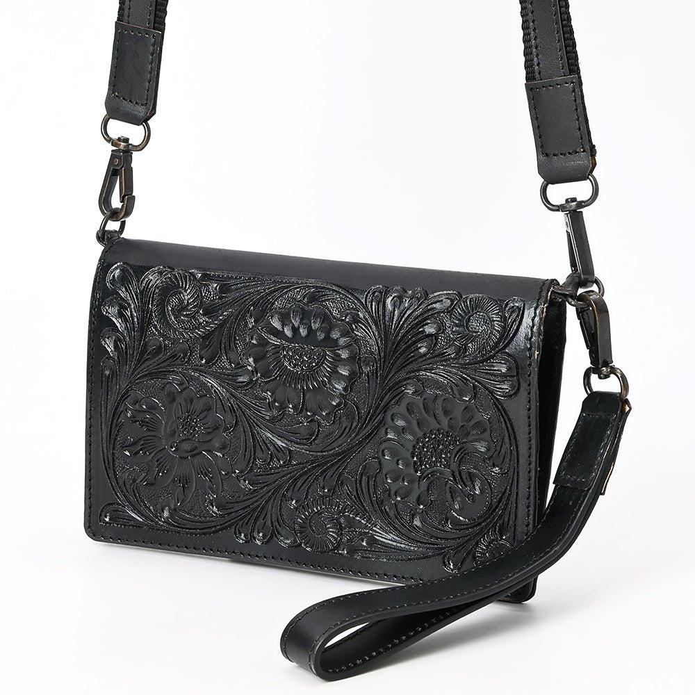 American Darling Wallet Beautifully Hand Tooled Genuine Leather