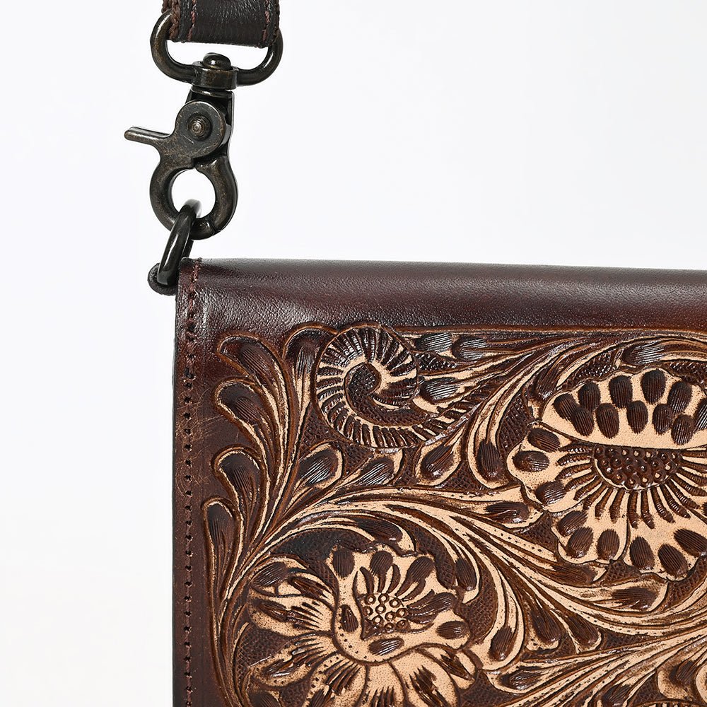 American Darling Wallet Beautifully Hand Tooled Genuine Leather