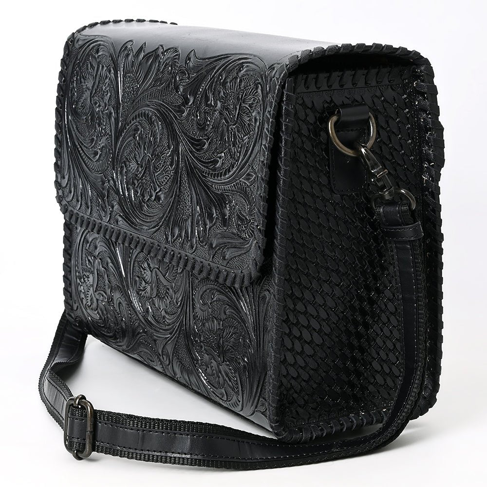 American Darling Crossbody Beautifully Hand Tooled Genuine Leather