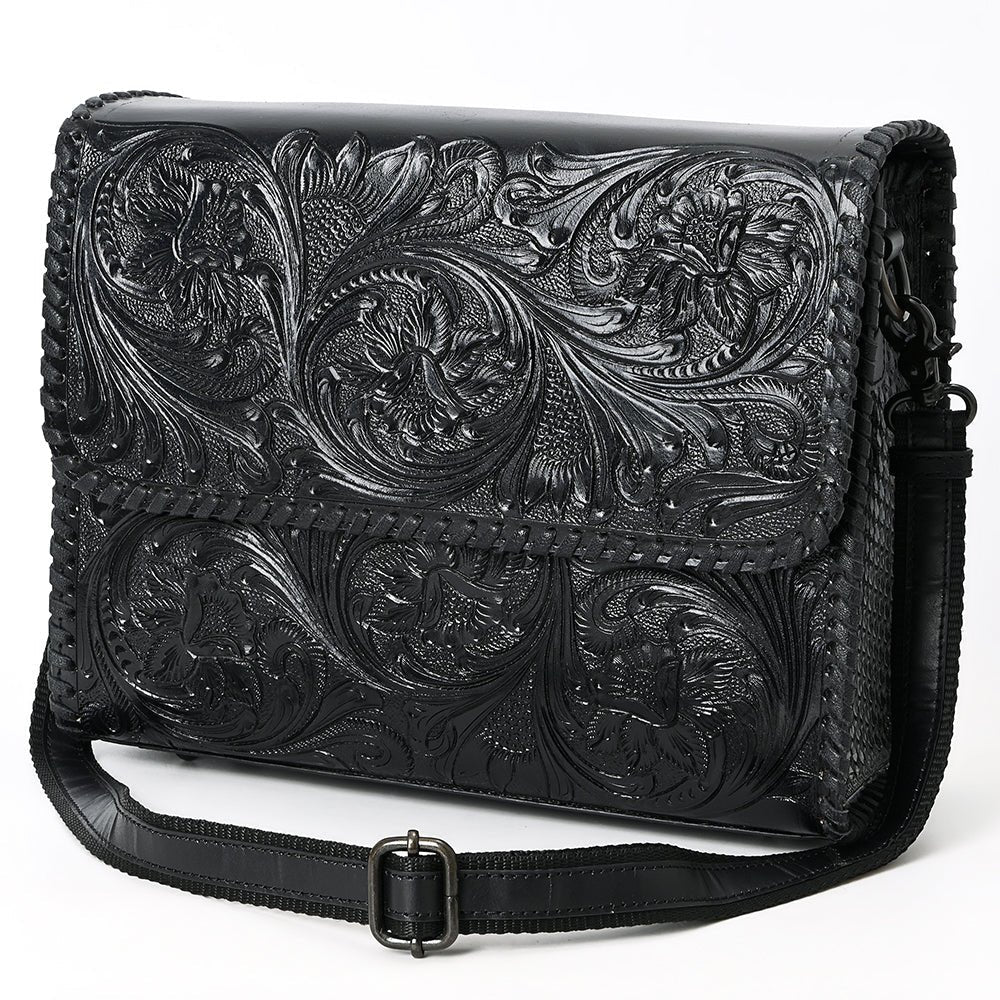 American Darling Crossbody Beautifully Hand Tooled Genuine Leather