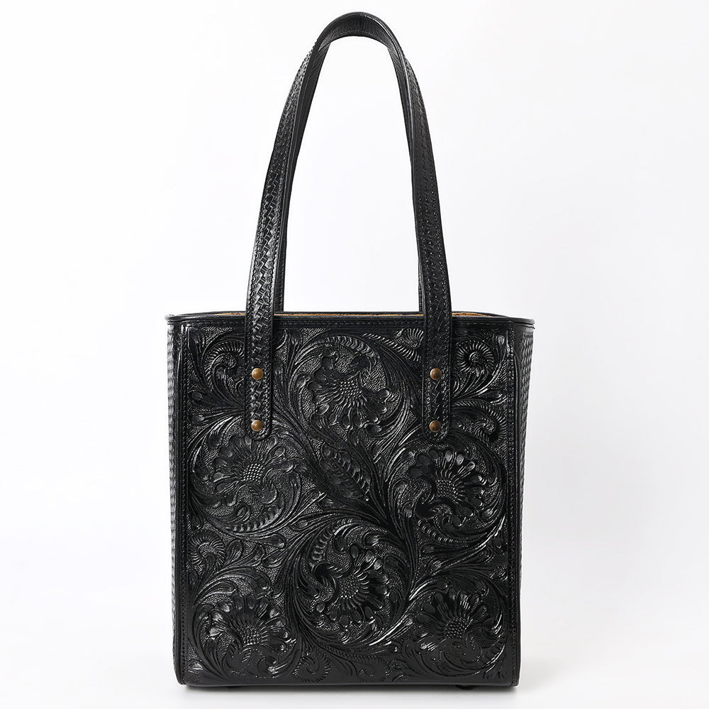 American Darling Tote Beautifully Hand Tooled Genuine Leather