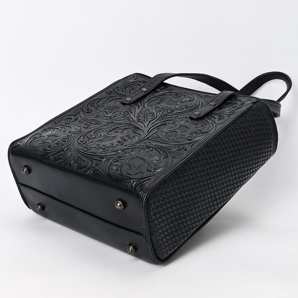American Darling Tote Beautifully Hand Tooled Genuine Leather