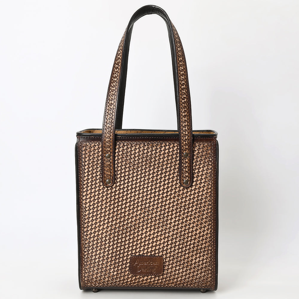 American Darling Tote Beautifully Hand Tooled Genuine Leather