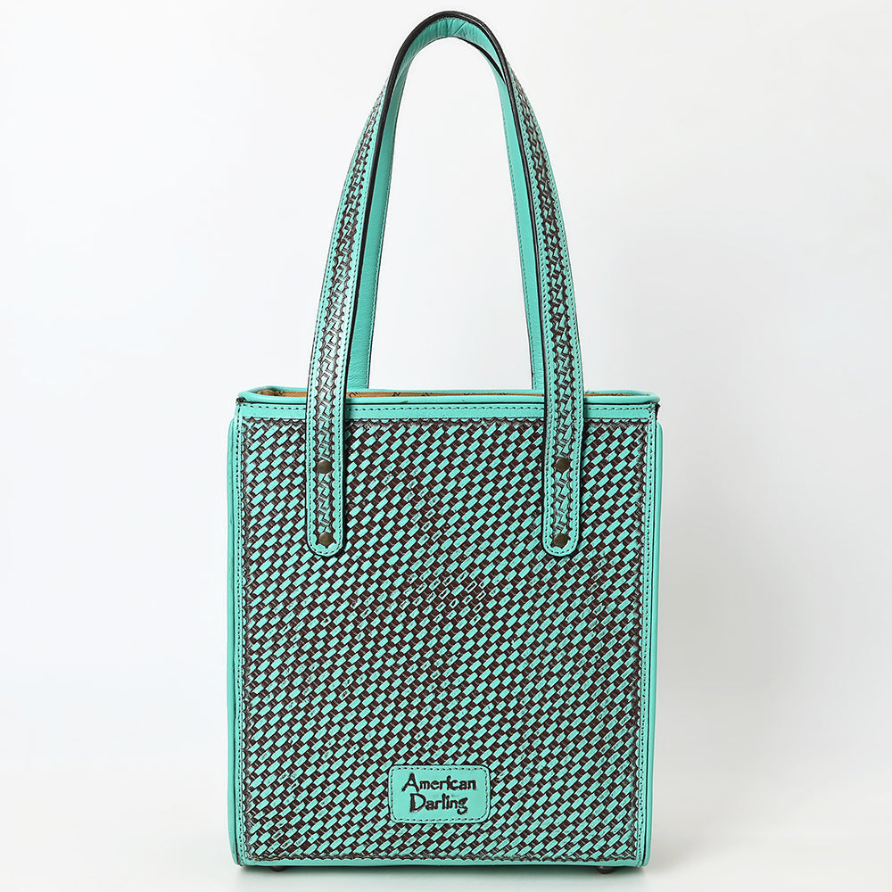 American Darling Tote Beautifully Hand Tooled Genuine Leather
