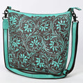 American Darling Large Crossbody Hand Tooled Genuine Leather Women Bag Western Handbag Purse