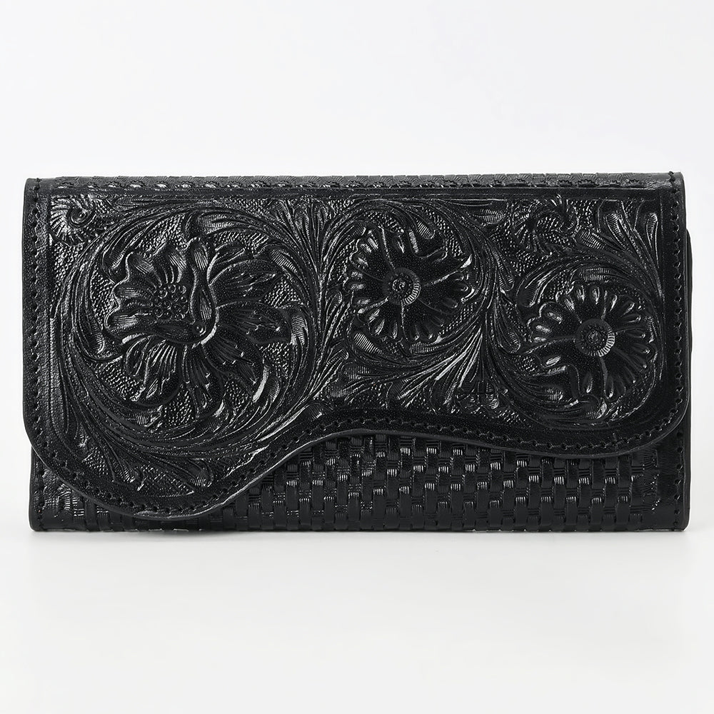 American Darling Clutch Beautifully Hand Tooled Genuine Leather women bag western handbag purse
