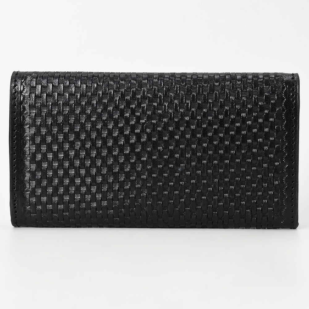 Clutch Beautifully Hand Tooled Genuine Leather