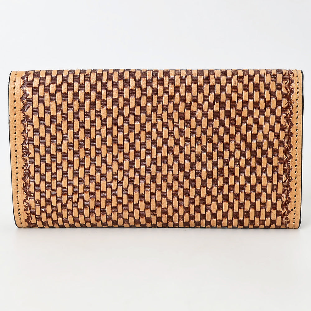 American Darling Clutch Beautifully Hand Tooled Genuine Leather women bag western handbag purse