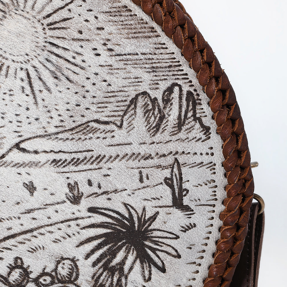American Darling Genuine Leather Canteen Bag